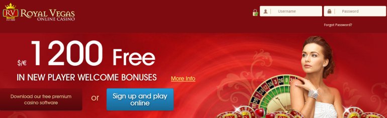 royal vegas bonus